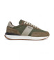 Pepe Jeans Scarpe da ginnastica Buster Supra in pelle verde