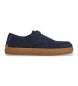 Pepe Jeans Lædersneakers Camden North marineblå