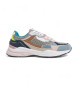 Pepe Jeans Sneakers en cuir Dave Risen multicolores