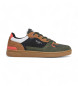 Pepe Jeans Scarpe da ginnastica Kore Skate in pelle verde