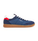 Pepe Jeans Player Combi Leren Sneakers blauw