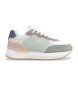 Pepe Jeans Baskets en cuir multicolore Rusper Class