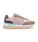 Pepe Jeans Rusper Combi Leder Turnschuhe braun