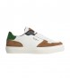 Pepe Jeans Zapatillas de Piel Yogi Street blanco, marrn