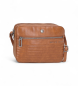 Pepe Jeans Sac à bandoulière motard 2c. marron