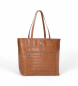 Pepe Jeans Borsa tote marrone da motociclista