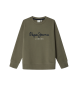Pepe Jeans Sweatshirt Art Crewneck vert