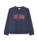 Pepe Jeans Sweatshirt Bain Crew marinblå