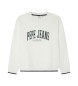 Pepe Jeans Bain Crew Sweatshirt vit