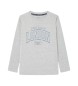 Pepe Jeans T-shirt Baley Ls cinzenta