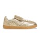 Pepe Jeans Golden Ball metall sneakers i lder