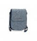 Pepe Jeans Maddie sac à bandoulière pour téléphone portable bleu -13,5x17,5x4cm
