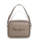 Pepe Jeans Bassy Code schoudertas grijs