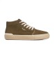 Pepe Jeans Ben Top Leather Sneakers green