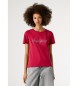 Pepe Jeans Camiseta Brady rosa