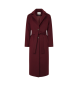 Pepe Jeans Maroon Brenda Coat