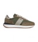 Pepe Jeans Supra Buster leren schoenen groen