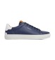 Pepe Jeans Chaussures de sport en cuir Camden Club, bleu marine