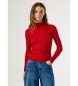 Pepe Jeans Jersey Perkins Carla rojo