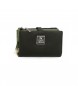 Pepe Jeans Bea črna denarnica z odstranljivo denarnico za kovance - 14,5x9x2cm