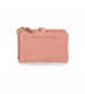 Pepe Jeans Diane rosa plånbok med löstagbar myntficka -14,5x9x2cm