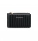 Pepe Jeans Wallet with card holder Aurora black -17x10x2cm