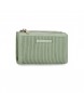 Pepe Jeans Aurora green wallet with card holder -17x10x2cm