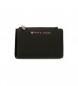 Pepe Jeans Wallet with card holder Diane black -17x10x2cm