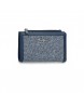 Pepe Jeans Maddie blå tegnebog med kortholder -17x10x2cm