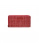 Pepe Jeans Oana rits portemonnee rood -19,5x10x2cm