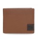 Pepe Jeans Leather wallet Topper Brown
