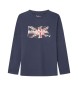 Pepe Jeans T-shirt Clag Ls navy