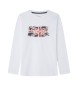 Pepe Jeans Clag Ls T-shirt white