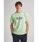 Pepe Jeans Grünes Claude-T-Shirt