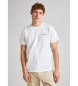 Pepe Jeans T-shirt Claus wit