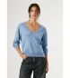 Pepe Jeans Niebieski sweter Coraline V