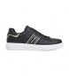 Pepe Jeans Sneaker Eaton Street in pelle nera