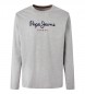 Pepe Jeans T-shirt Eggo lunga N grigia