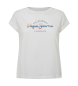 Pepe Jeans T-shirt Evette hvid