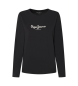 Pepe Jeans T-shirt Fiore Ls zwart