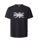 Pepe Jeans Vlag BW T-shirt zwart