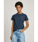 Pepe Jeans Gabriela navy T-shirt