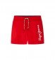Pepe Jeans Red Gustave swimming costume