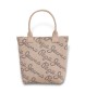 Pepe Jeans Gutrun beige tote bag