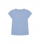 Pepe Jeans Hana Glitter T-shirt S/S N blue