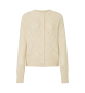 Pepe Jeans Cardigan Helen blanc cassé