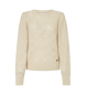 Pepe Jeans Maglione Helen Crew bianco sporco