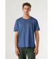 Pepe Jeans T-shirt � rayures Jacko bleu