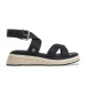Pepe Jeans Sandali Kate Nature črni