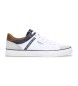 Pepe Jeans Baskets en cuir blanc Kenton stage